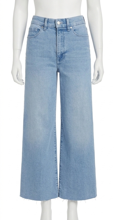 GOOD AMERICAN Denim - NEW GOOD AMERICAN women's ultra high rise palazzo jeans in indigo